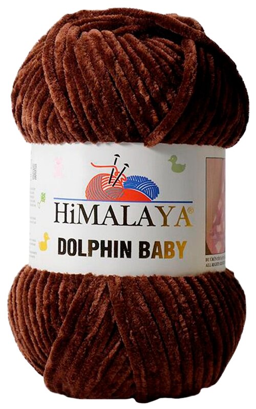 Пряжа Himalaya Dolphin Baby, 100 г, 120 м, 1 шт., 80336