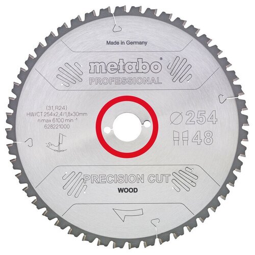 Диск пильный METABO 628057000 315x30, 48WZ