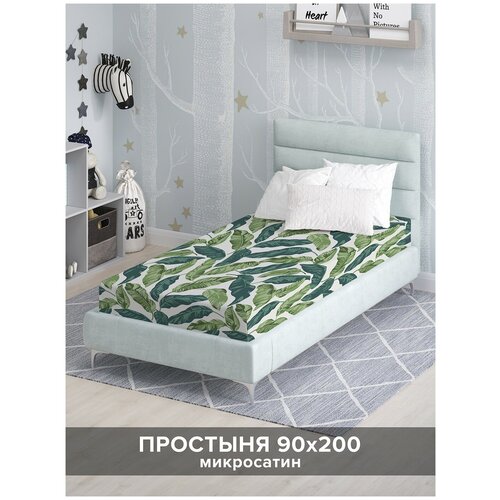 Простыня натяжная Ambesonne с принтом 