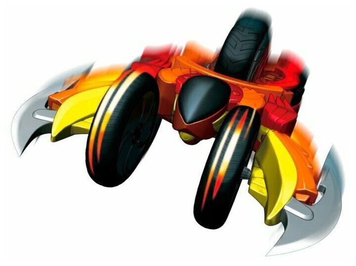 Волчок-трансформер 2-в-1 Spin Racers "Огнедышащий" с аксессуарами K02SRS08