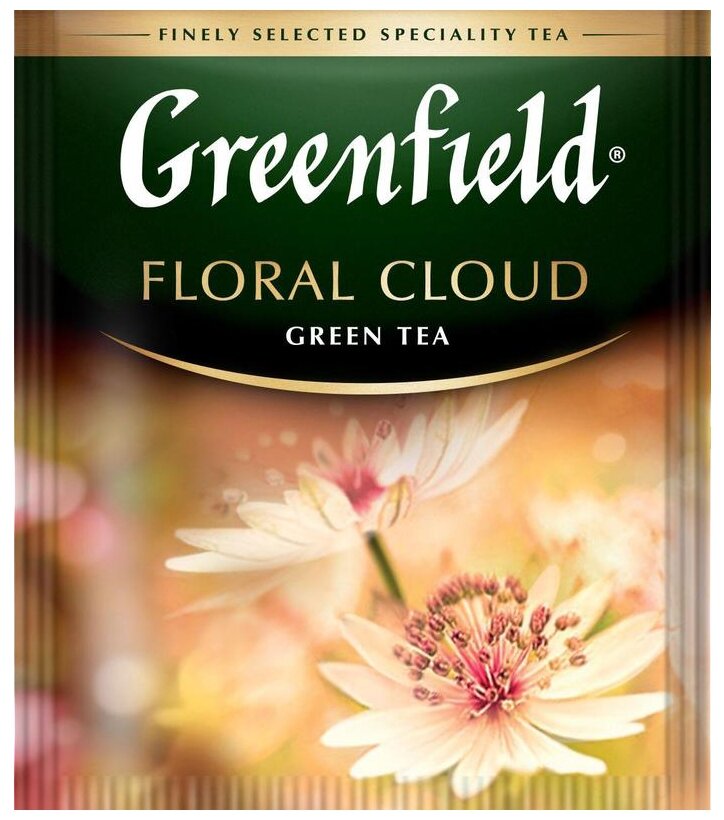 Greenfield чай зеленый пакетированный Floral Cloud 1,5г*25п - фотография № 9