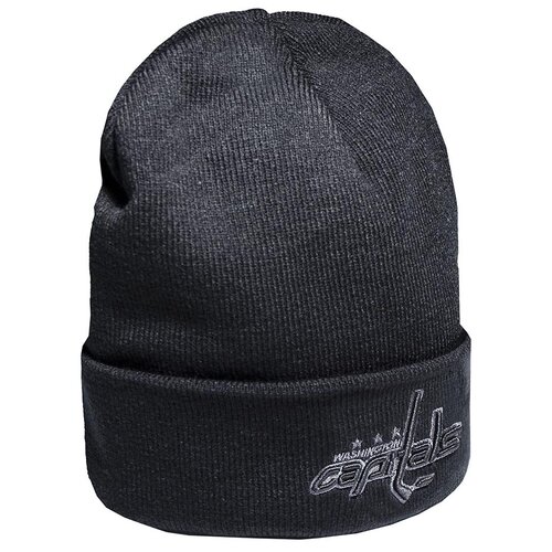шапка nhl washington capitals 59067 Шапка Atributika & Club, размер 55-58, черный