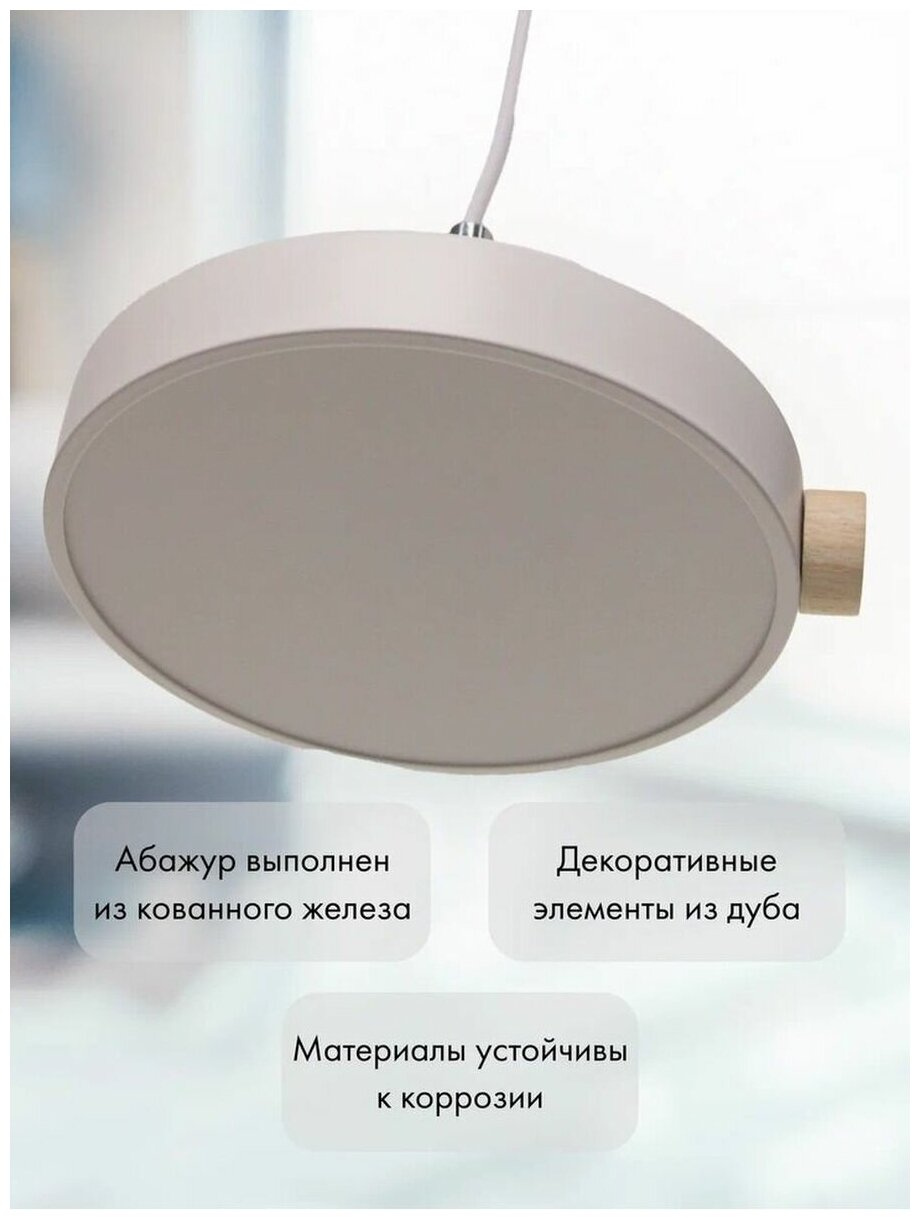 Люстра потолочная светильник (VIRRMO, белый) Hans&Helma светодиодный подвесной LED люстра лофт для гостиной кухни спальни коридора стильный интерьер