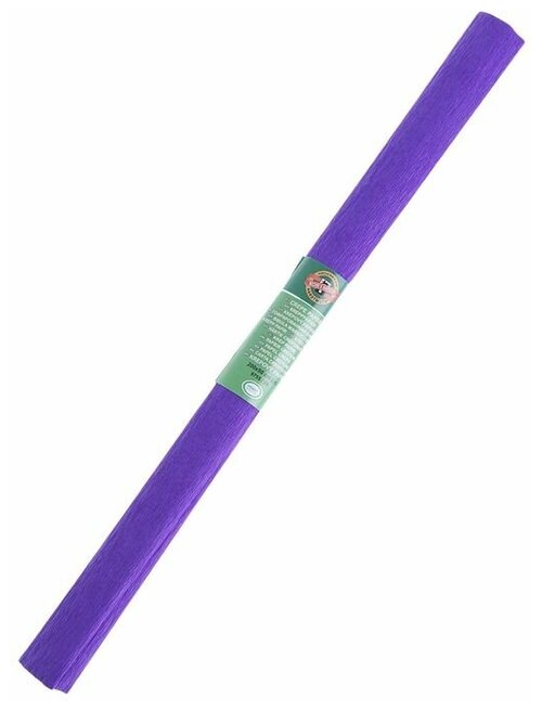 Koh-I-Noor Бумага креповая поделочная гофро Koh-I-Noor 50*200 см 9755/29 фиолетовая темная, в рулоне