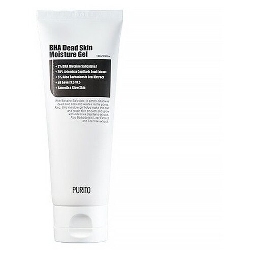 Увлажняющий гель с кислотами Purito BHA Dead Skin Moisture Gel, 100мл