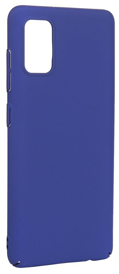 Чехол LuxCase для Samsung Galaxy A41 PC Blue 63013 - фото №2