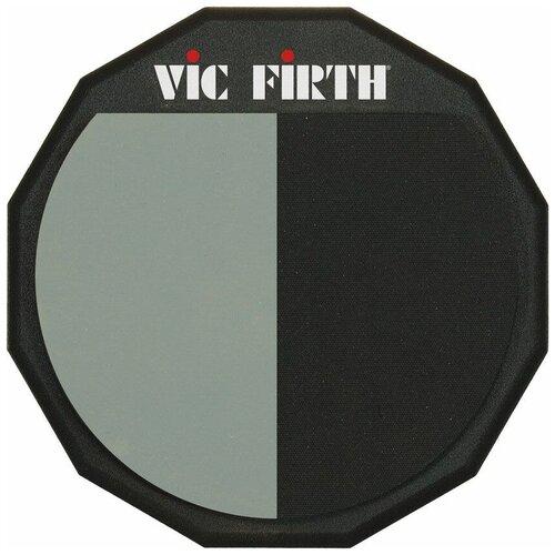 Пэд тренировочный VIC FIRTH PAD12H DNT-34616 vic firth vxppvf06 пэд односторонний 6 резьбовой разъём 8 мм