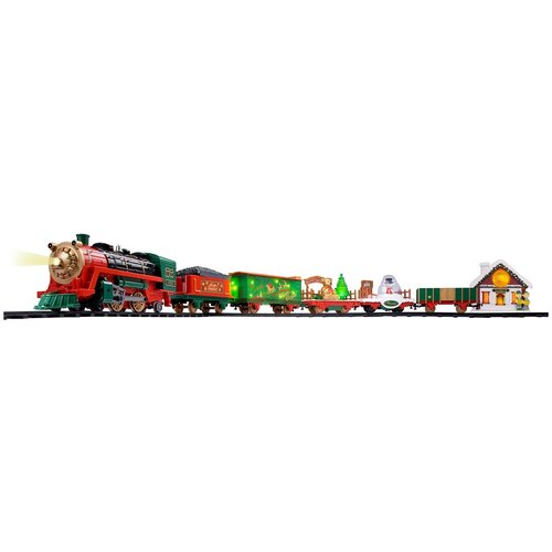 фото Новогодняя железная дорога santa express с функцией try me (41 часть) 62198 eztec