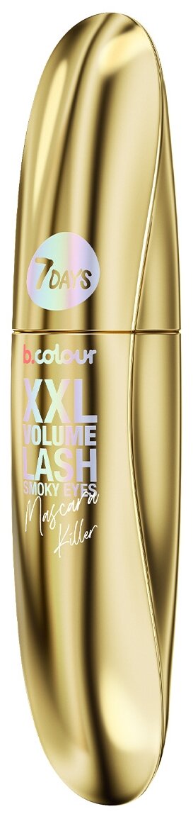 7DAYS Тушь для ресниц b. colour XXL volume lash, 08 black