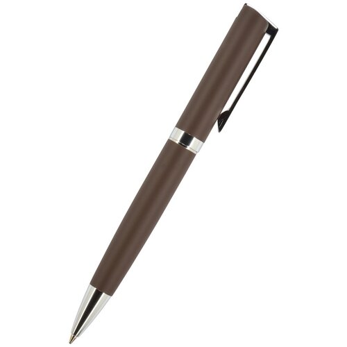 Ручка шариковая Bruno Visconti Milano , автоматическая, коричневый, 1 мм, цвет чернил: синий