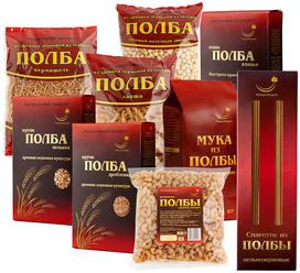 Набор "Богатырь", 4300 г , продукты из полбы, зерно, крупа, каша, макароны, мука цельнозерновая, био,