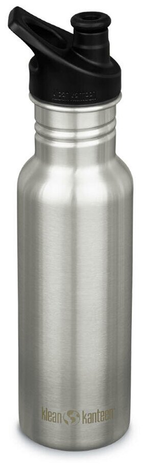 Бутылка Klean Kanteen Classic Narrow Sport 18oz (532 мл) Brushed Stainless 1008431