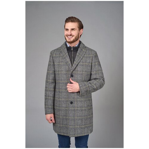 Пальто LEXMER, размер 48/176, серый пальто misteks design размер 70 176 серый