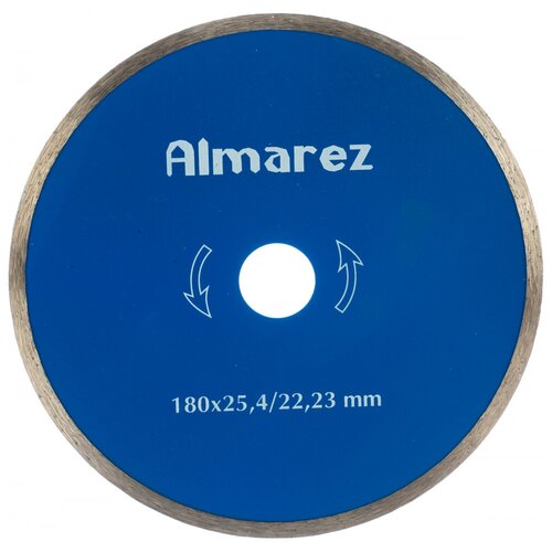 Диск алмазный Almarez 180*22,2 мм 302181 диск алмазный almarez 200 25 4 22 2 мм 302200