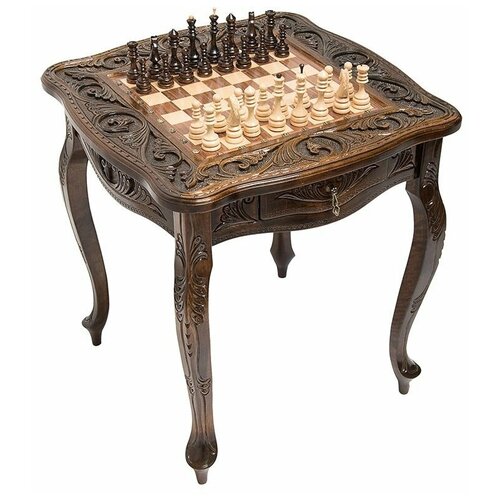 Стол ломберный шахматный, Haleyan стол ломберный нарды армянский узор 3 haleyan