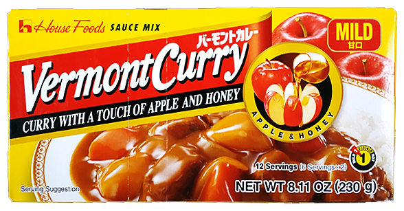 Соус овощной Карри неострый 12 порций Vermont Curry (12 порций)