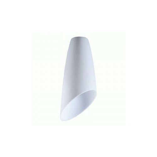 Плафон Apeyron белый под цоколь E27, 110x250мм, 16-06, декоративный пластиковый плафон с направлением света вниз