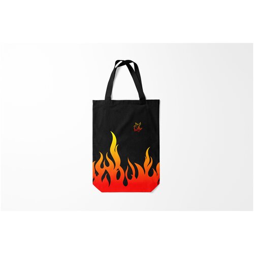 фото Сумка-шоппер / 31х42 см / rap / lil peep burnettie