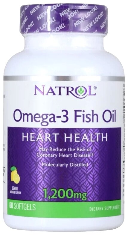 Omega-3 Fish Oil гел. капс.
