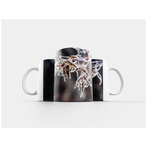 фото Кружка "листья, зима, мороженое" 320 мл lotsprints