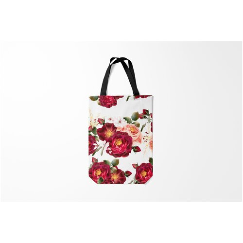 фото Сумка-шоппер / 31х42 см / тренды / цветы розы burnettie