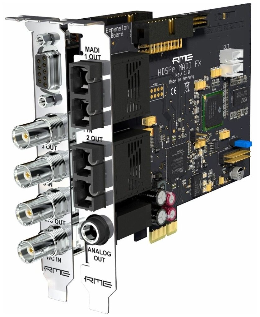 RME HDSPe MADI FX 390-канальная звуковая плата ввода/вывода PCI Express