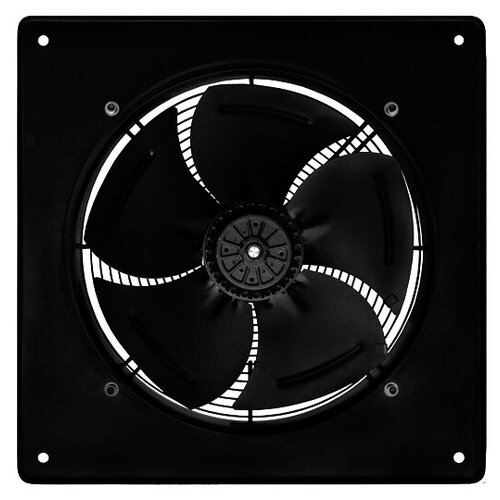 Вентилятор осевой с настенной панелью ВО-4М400В (1ф/220, 180 Вт, 1380 об/мин)