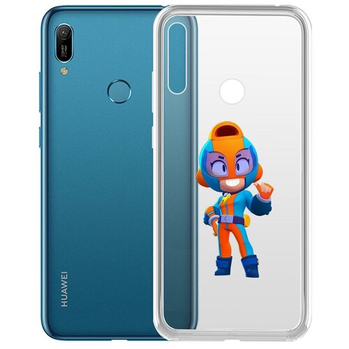 фото Чехол-накладка clear case brawl stars-gt макс для huawei y6 (2019)/y6s/honor 8a/8a pro/8a prime krutoff group