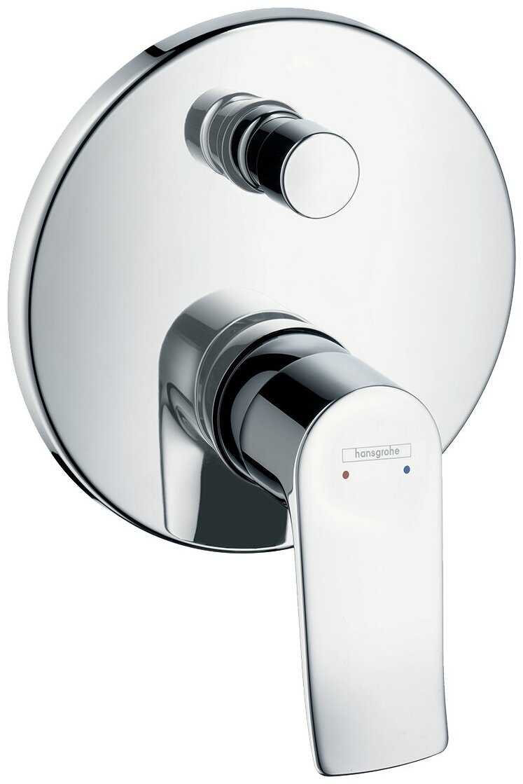 Встраиваемый смеситель для ванны и душа Hansgrohe Metris 31493000