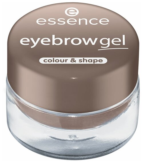 Essence Гель для бровей Eyebrow Gel Colour & Shape, 3 г, 03, light-medium brown