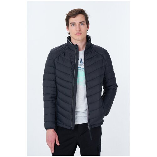 фото Стеганая куртка 1024068 черный 48 tom tailor