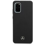 Чехол Mercedes для Galaxy S20Plus Silicone line Hard Black - изображение