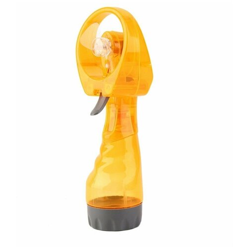 Портативный ручной вентилятор с пульверизатором цвет оранжевый 123800₽