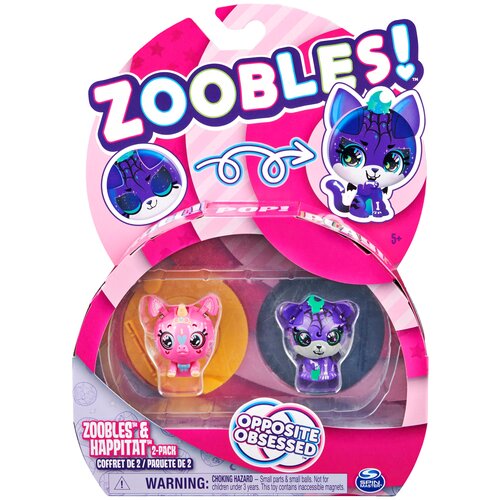 Фигурки Spin Master Zoobles Sweet Unicorn and Spooky Tiger 6063622