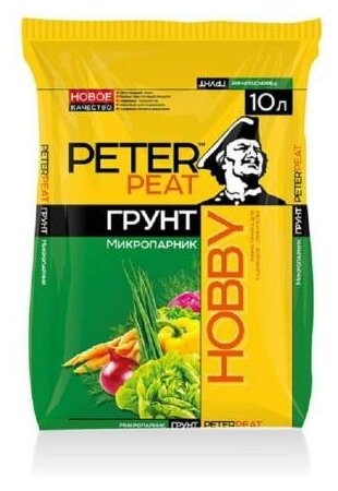 Грунт PETER PEAT "Микропарник", линия хобби, 10л - фотография № 2
