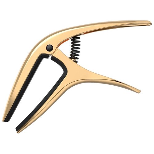 Ernie Ball 9603 Axis Capo Gold, универсальный каподастр, пружинный