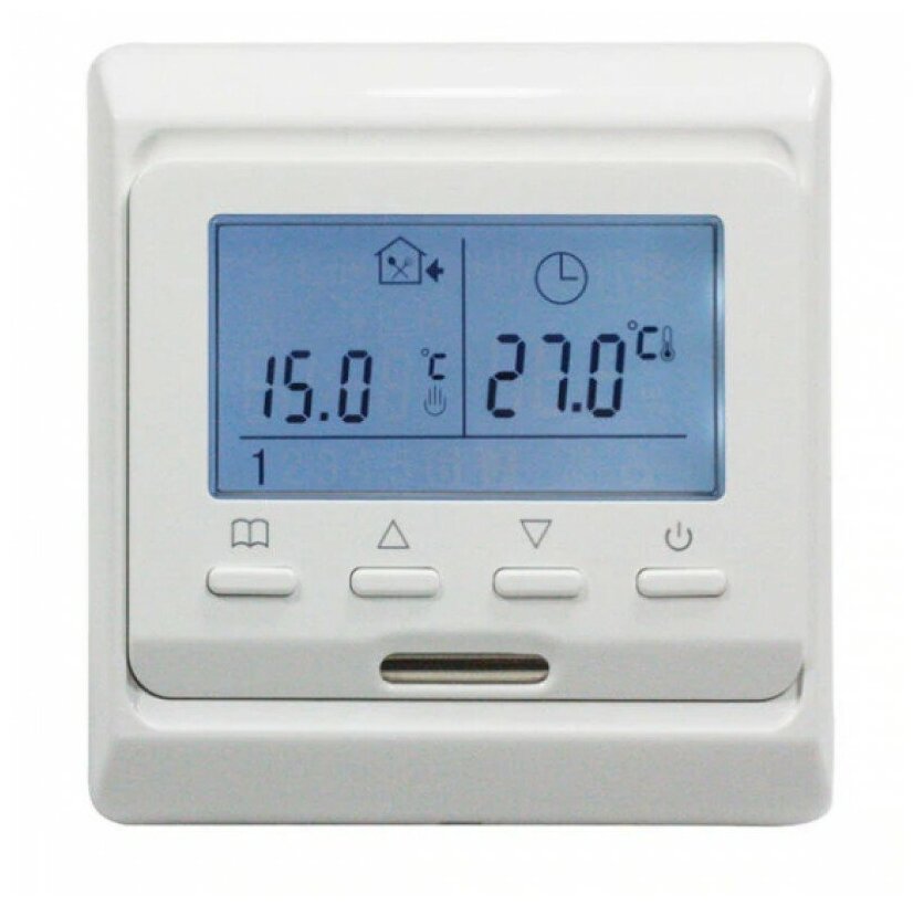 Комплект тёплого пола: Инфракрасный плёночный пол TEPLOTEX 2 кв. м/440 Вт+Монтажный комплект+Программируемый терморегулятор Е51 - фотография № 8