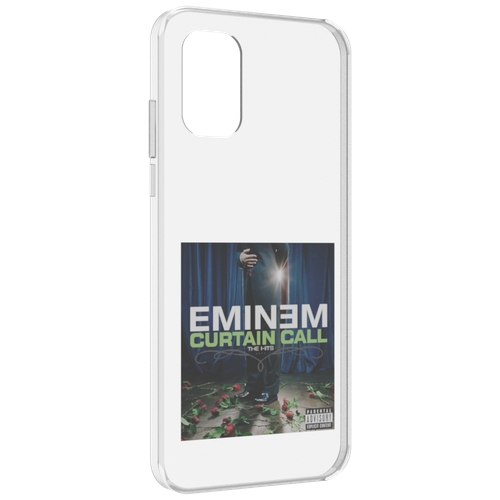 Чехол MyPads Eminem CURTAIN CALL, THE HITS для Nokia G21 задняя-панель-накладка-бампер