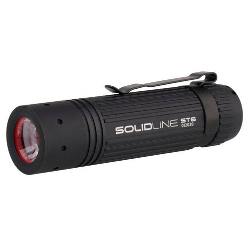 фото Фонарь ручной led lenser solidline st6 черный лам.:светодиод. aaax1 (502211)