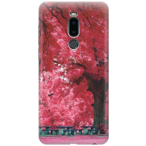 фото Re:paчехол - накладка artcolor для meizu note 8 с принтом "чудесное дерево"