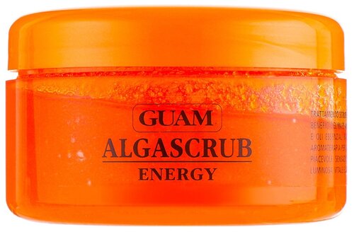 Guam Algascrub Energy Тонизирующий скраб для тела с эфирными маслами, 300 мл