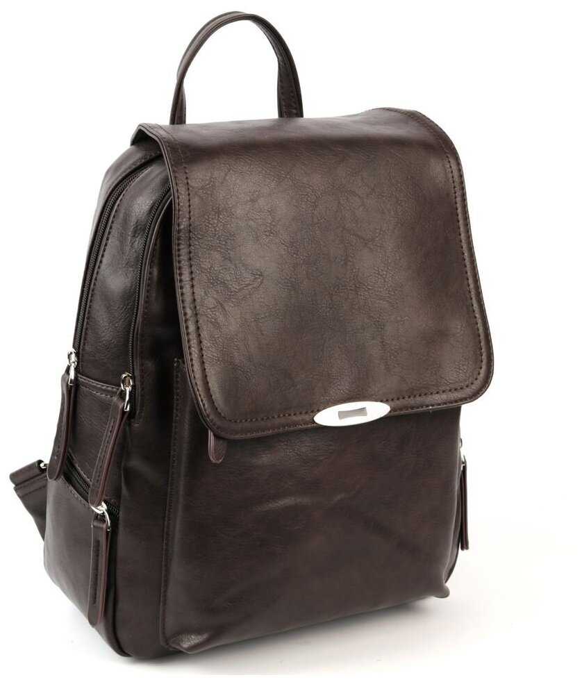 Женский рюкзак 1003 2095-209 Кофе