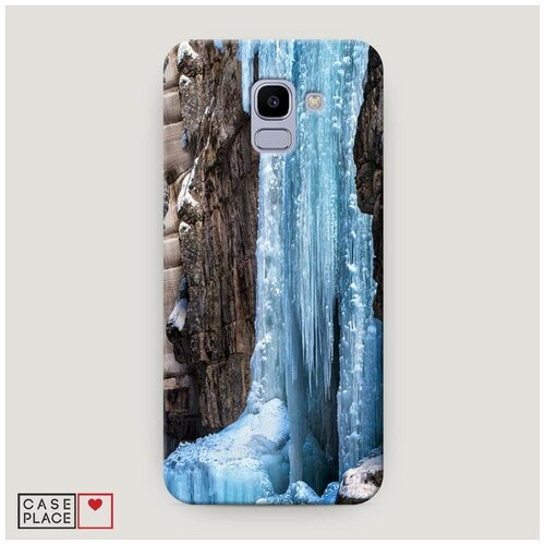 фото Чехол пластиковый samsung galaxy j6 2018 водопад 1 case place