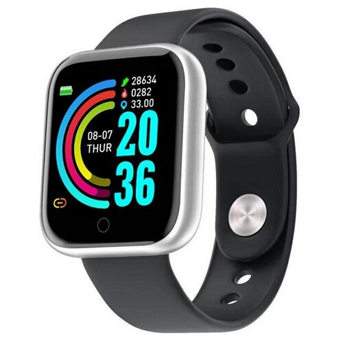 Умные Часы Smart Watch Y68 D20 Pro черные 99800₽