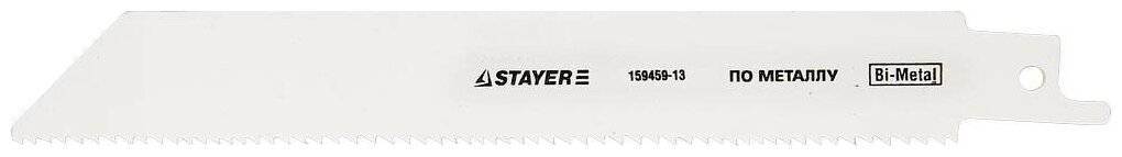 STAYER Полотно STAYER "PROFI" S922EF для сабельной эл. ножовки Bi-Met, тонколистовой, профильный металл, нерж сталь, цвет мет, ( 159459-13 )