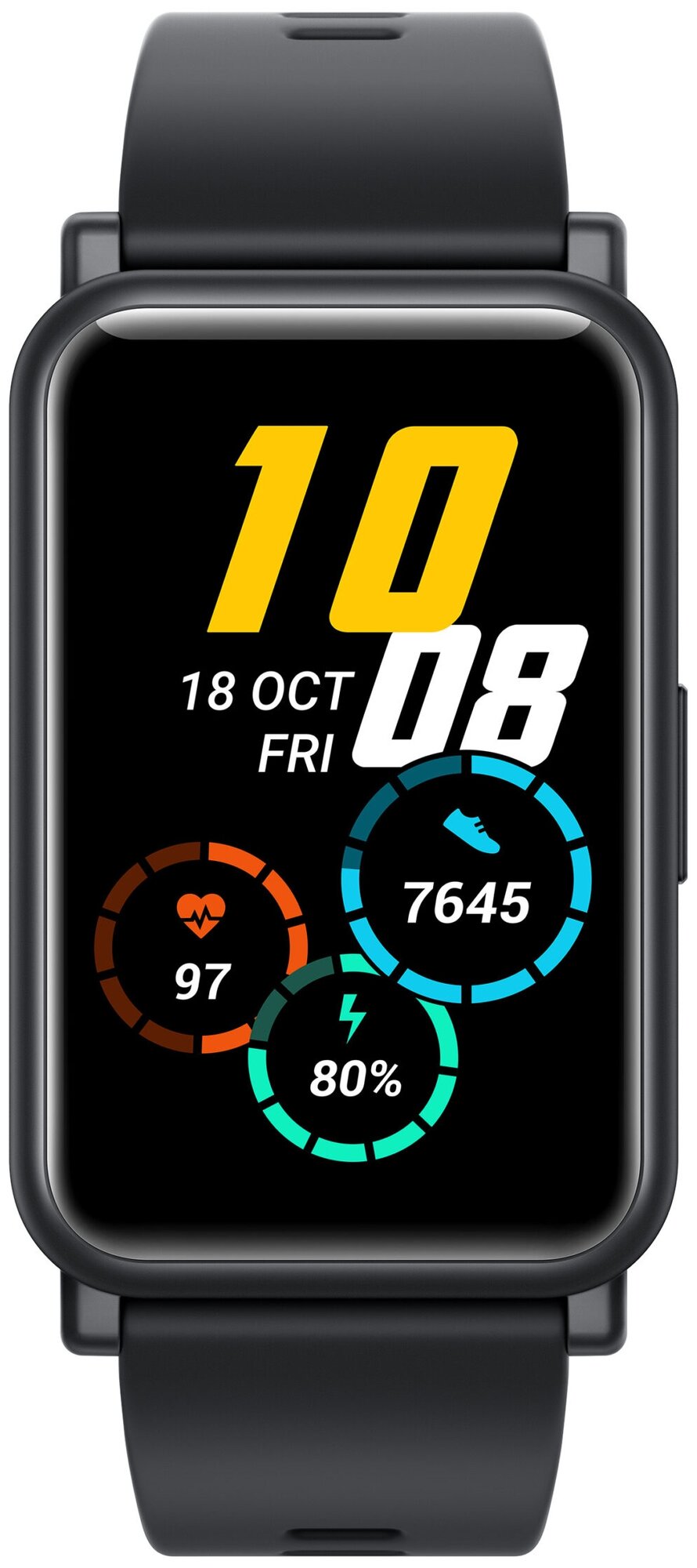Умные часы HONOR Watch ES, HES-B09/HES-B39 Wi-Fi, черный метеорит