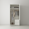 Фото #2 Шкаф для одежды для спальни Pragma Topsa с 2-мя ящиками