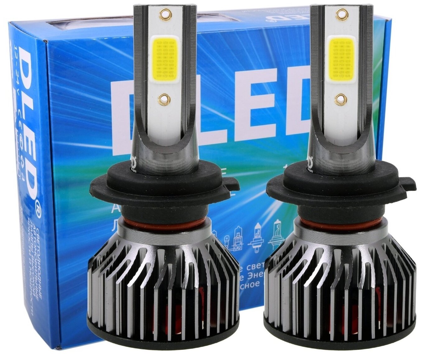 Автомобильная светодиодная лампа H7 DLED Ultimate C (Комплект 2 лампы)