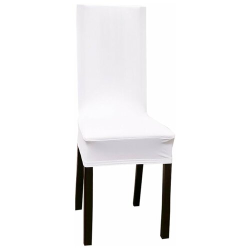 Чехол на стул LuxAlto Jersey W003 White 11383