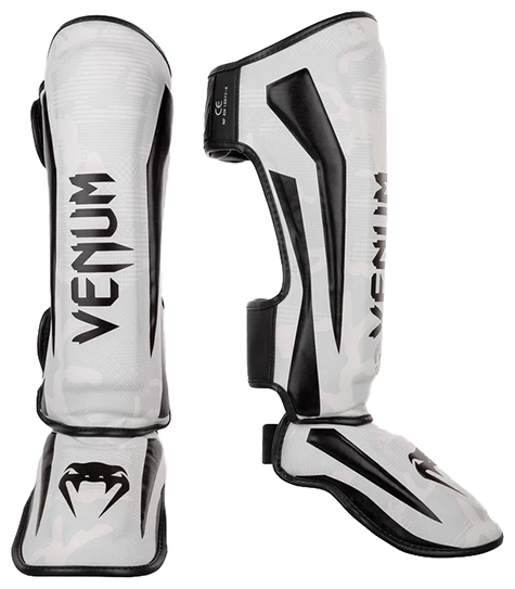 Щитки Venum Elite White/Camo (M)